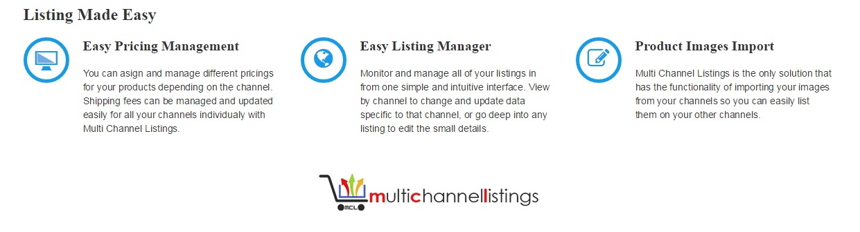Multi Channel Listings for Amazon - Ebay Inventory management